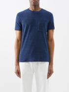 Orlebar Brown - Slubbed Cotton-terry T-shirt - Mens - Navy