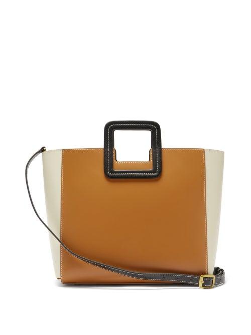 Matchesfashion.com Staud - Shirley Leather Tote Bag - Womens - Black Multi