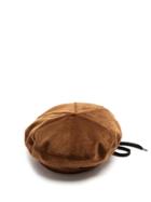 Prada Drawstring Corduroy Beret