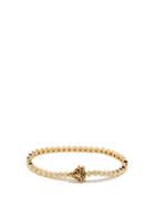 Matchesfashion.com Yvonne Lon - Leopard Diamond & 18kt Gold Bracelet - Womens - Gold Multi