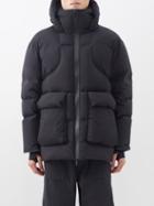 Zegna - Hooded Nylon Down Coat - Mens - Black