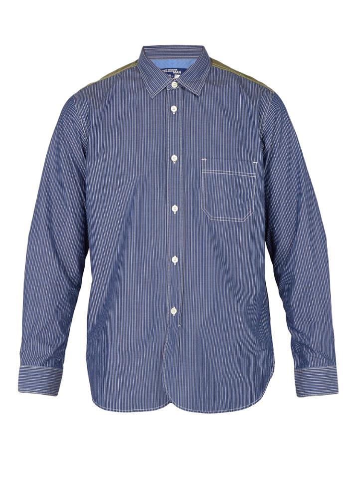Junya Watanabe Panelled Cotton Shirt
