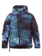 Matchesfashion.com Nemen - Blade Down Hooded Puffer Jacket - Mens - Blue Multi
