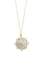 Dubini Artemis Semi-precious Stone & Yellow-gold Necklace