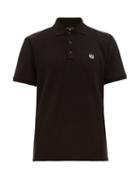 Matchesfashion.com Rag & Bone - Classic Cotton Piqu Polo Shirt - Mens - Black