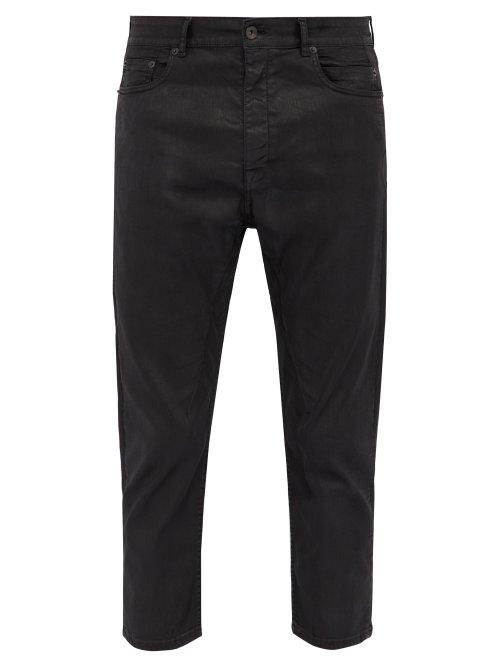 Matchesfashion.com Rick Owens Drkshdw - Berlin Slim Fit Cropped Jeans - Mens - Black