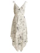 Diane Von Furstenberg Floral-print Silk Dress