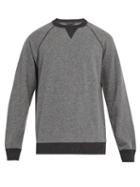Matchesfashion.com Thom Sweeney - Crew Neck Cashmere And Wool Blend Sweater - Mens - Grey