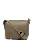 Loewe - Military Leather Messenger Bag - Mens - Khaki