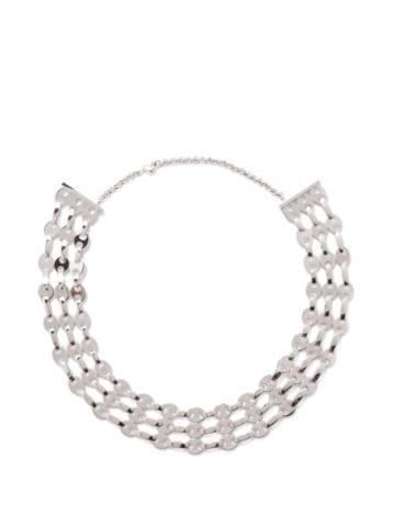 Paco Rabanne - Eight Nano Metal Necklace - Womens - Silver