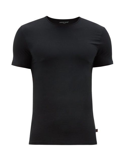 Matchesfashion.com Derek Rose - Alex Stretch Jersey T Shirt - Mens - Black