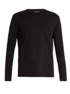 Balenciaga Long-sleeved Cotton T-shirt