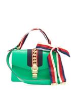 Matchesfashion.com Gucci - Sylvie Leather Shoulder Bag - Womens - Green