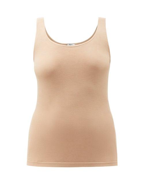 Wolford - Jamaika Jersey Tank Top - Womens - Brown