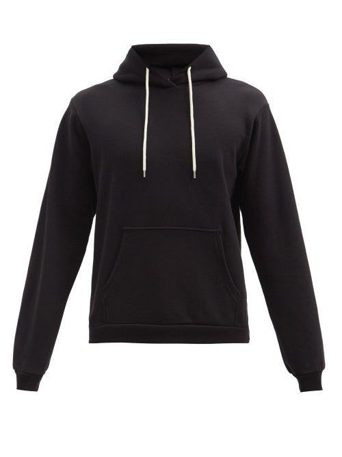 Matchesfashion.com John Elliott - Beach Cotton-jersey Hooded Sweatshirt - Mens - Black