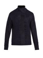 Cottweiler Cave Merino Wool And Mohair High-neck Sweater