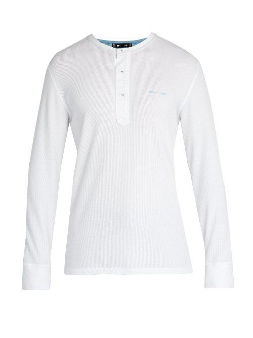 Matchesfashion.com The Upside - Santa Fe Cotton Henley Top - Mens - White