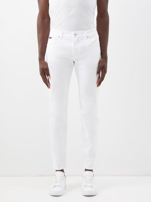 Dolce & Gabbana - Slim-leg Jeans - Mens - White