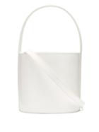 Matchesfashion.com Staud - Bissett Patent Leather Bucket Bag - Womens - White