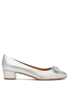 Salvatore Ferragamo Vara Grained-leather Pumps