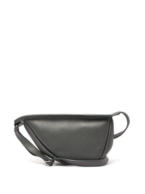 Matchesfashion.com The Row - Slouchy Banana Leather Shoulder Bag - Womens - Green