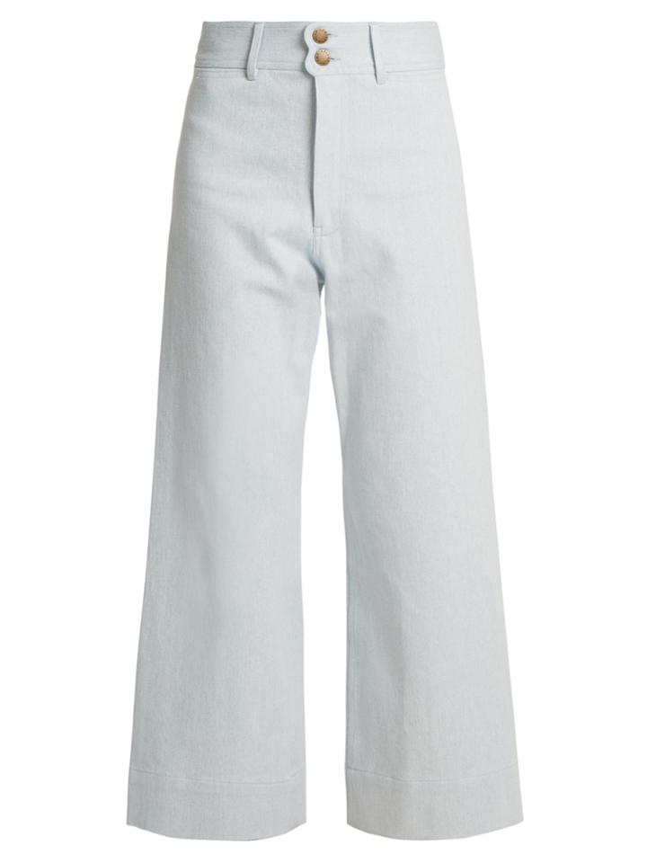 Apiece Apart Merida High-waist Wide-leg Jeans