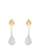 Matchesfashion.com Sophia Kokosalaki - Eye & Drop Gold Plated Earrings - Womens - Gold