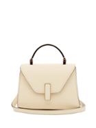 Matchesfashion.com Valextra - Iside Micro Grained Leather Bag - Womens - Pergamena
