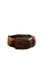 Matchesfashion.com Prada - Tri Colour Calf Hair Belt - Mens - Brown Multi