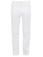 Matchesfashion.com Versace - Straight Leg Jeans - Mens - White