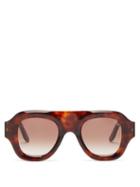 Matchesfashion.com Lapima - Sasha X Aviator Tortoiseshell-acetate Sunglasses - Womens - Tortoiseshell