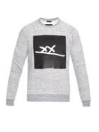 Marc Jacobs Swirly Sequin-embellished Cotton Sweater