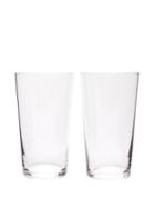 Unisex Homeware Richard Brendon - Set Of Two Crystal Highball Glasses - Clear