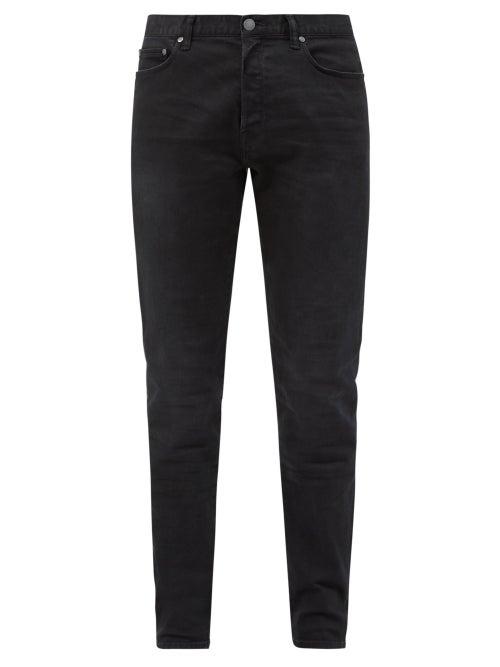 John Elliott - The Cast 2 Carbon Slim-leg Jeans - Mens - Black