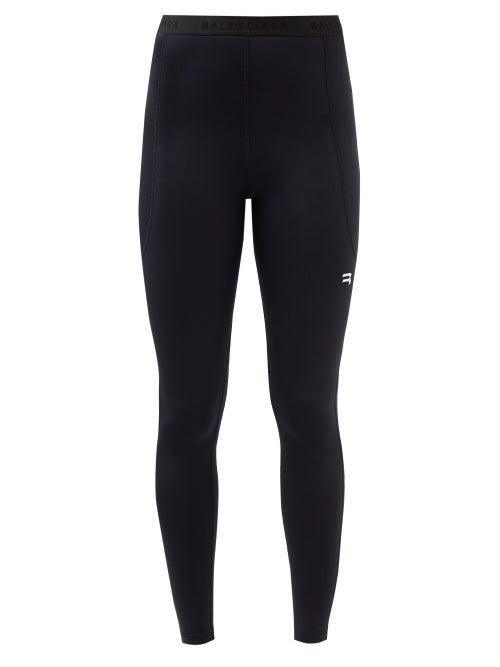 Balenciaga - Stretch-jersey Leggings - Womens - Black