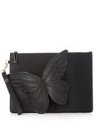 Sophia Webster Flossy Butterfly Leather Pouch