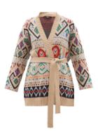 Weekend Max Mara - Teorema Cardigan - Womens - Light Beige