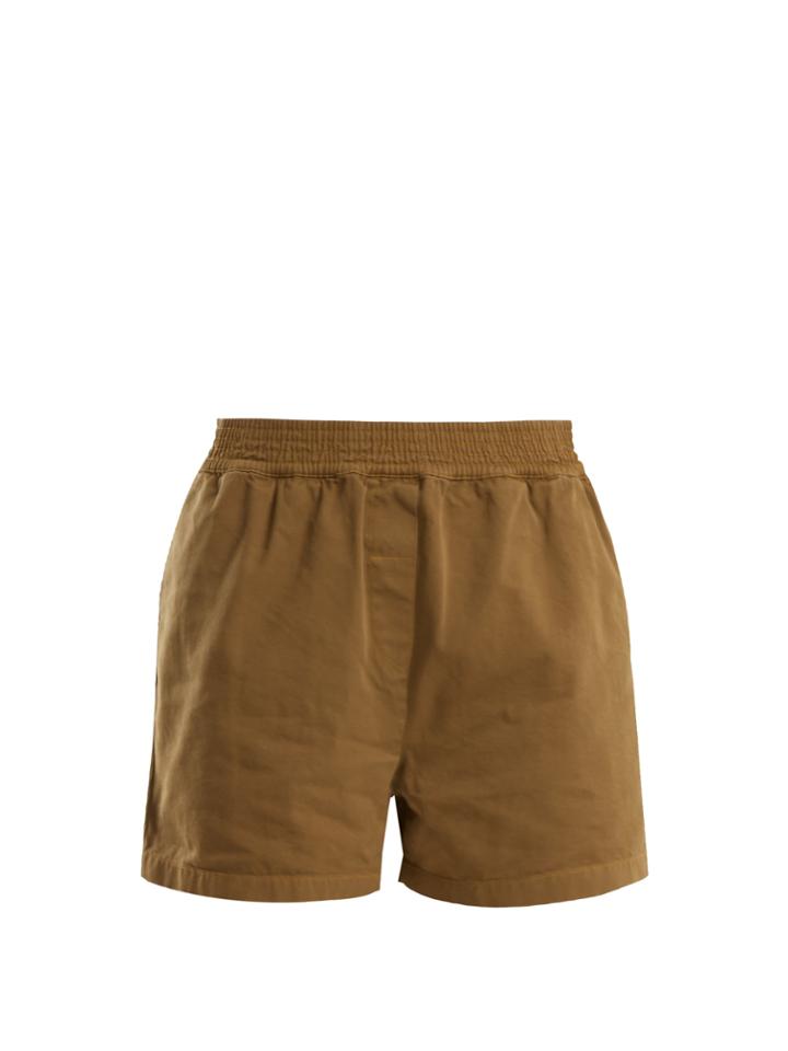 Acne Studios Elasticated-waist Chino Shorts