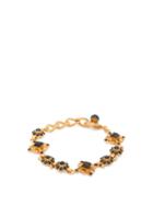 Matchesfashion.com Dolce & Gabbana - Baroque Crystal-embellished Bracelet - Womens - Gold