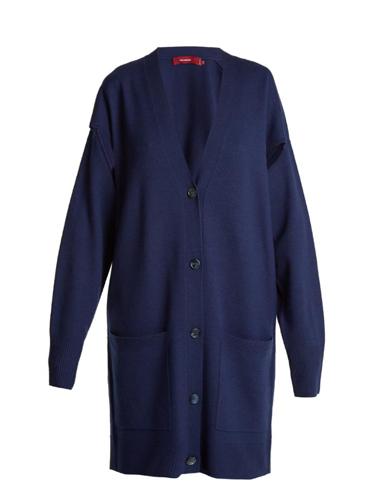 Sies Marjan Marion V-neck Wool Cardigan
