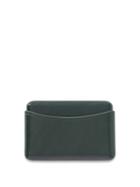 Lemaire - Moulded Leather Cardholder - Womens - Dark Green