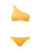 Matchesfashion.com Haight - Carol One Shoulder Bikini - Womens - Yellow