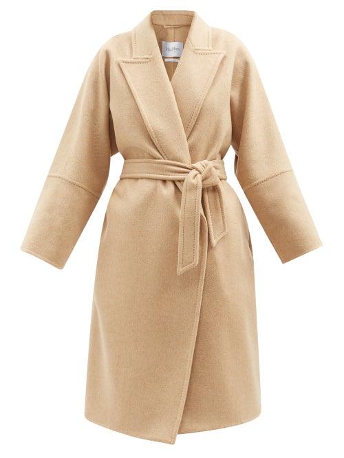 Max Mara - Pontile Coat - Womens - Light Beige