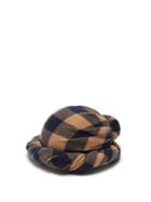 Gucci Checked Wool Turban