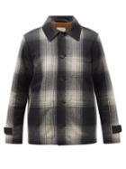 Nudie Jeans - Mangan Checked Wool-blend Tweed Jacket - Mens - Black Multi