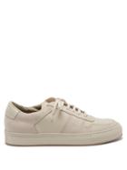 Common Projects - Bball Nubuck And Leather Trainers - Mens - Light Beige