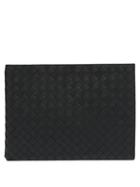 Matchesfashion.com Bottega Veneta - Intrecciato-leather Pouch - Mens - Black
