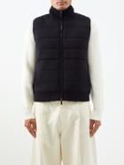 Iris Von Arnim - Mailo Quilted Cashmere Gilet - Mens - Navy