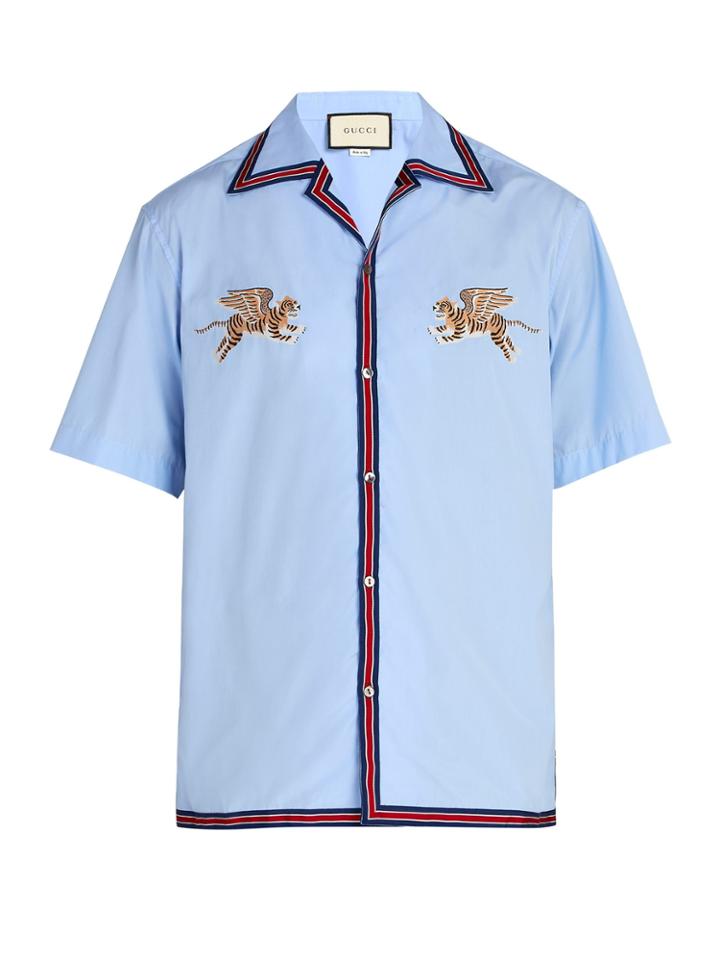 Gucci Flying Tigers Bowling Shirt