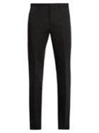 Calvin Klein Collection Crosby Slim-leg Cotton And Linen-blend Trousers